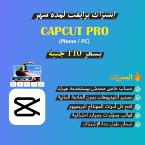 CapCut Premium 1 month